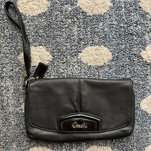 Coach Wristlet Black